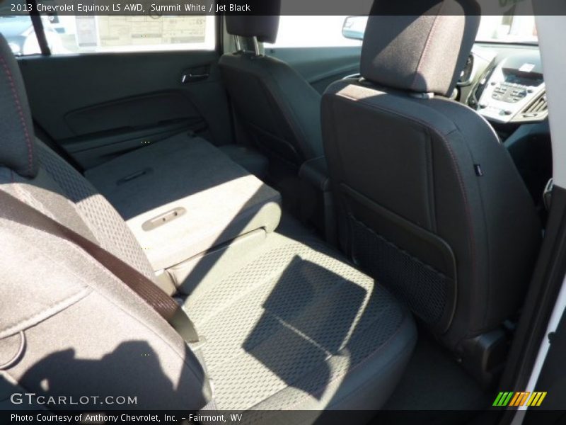 Summit White / Jet Black 2013 Chevrolet Equinox LS AWD