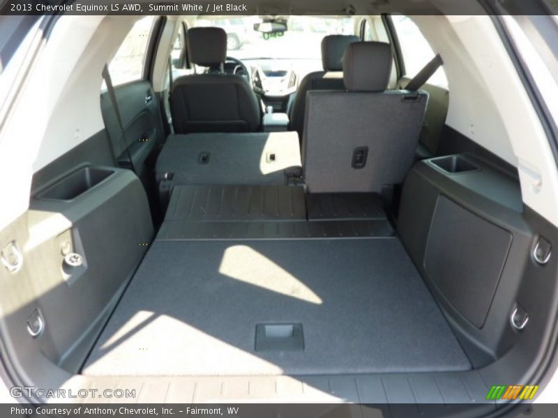 Summit White / Jet Black 2013 Chevrolet Equinox LS AWD