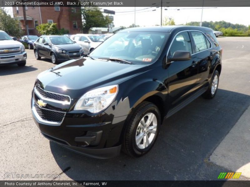 Black / Light Titanium/Jet Black 2013 Chevrolet Equinox LS AWD