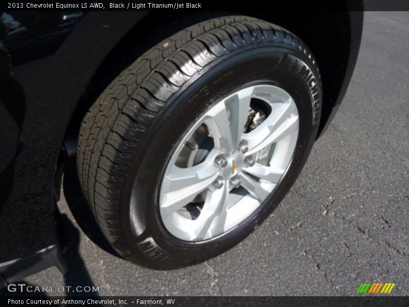 Black / Light Titanium/Jet Black 2013 Chevrolet Equinox LS AWD