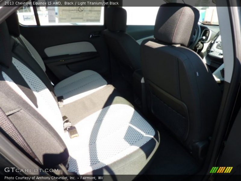 Black / Light Titanium/Jet Black 2013 Chevrolet Equinox LS AWD