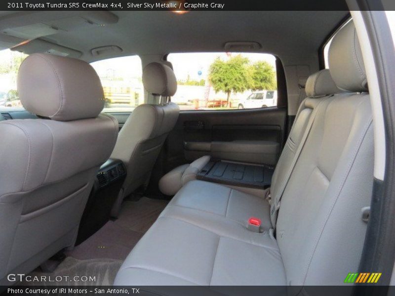 Silver Sky Metallic / Graphite Gray 2011 Toyota Tundra SR5 CrewMax 4x4