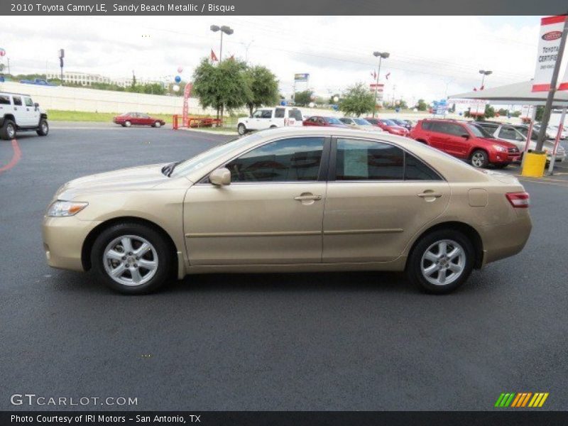 Sandy Beach Metallic / Bisque 2010 Toyota Camry LE