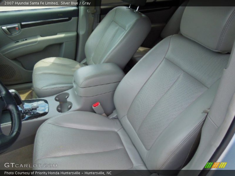 Silver Blue / Gray 2007 Hyundai Santa Fe Limited