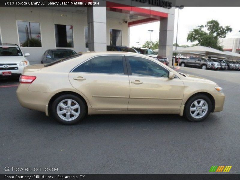 Sandy Beach Metallic / Bisque 2010 Toyota Camry LE