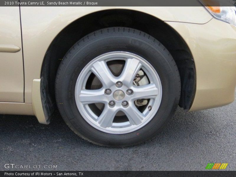 Sandy Beach Metallic / Bisque 2010 Toyota Camry LE