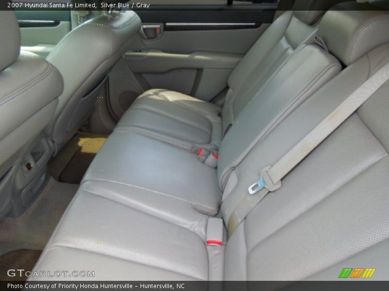 Silver Blue / Gray 2007 Hyundai Santa Fe Limited