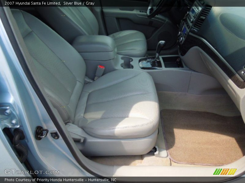 Silver Blue / Gray 2007 Hyundai Santa Fe Limited