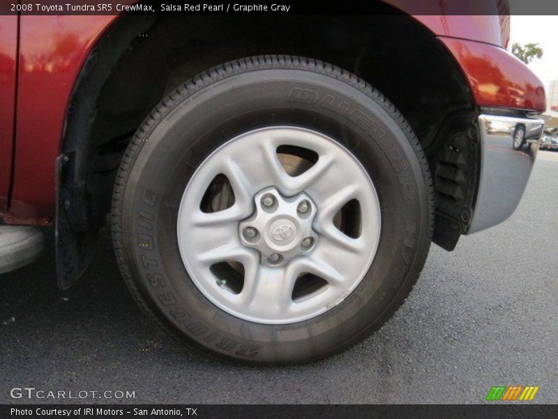 Salsa Red Pearl / Graphite Gray 2008 Toyota Tundra SR5 CrewMax