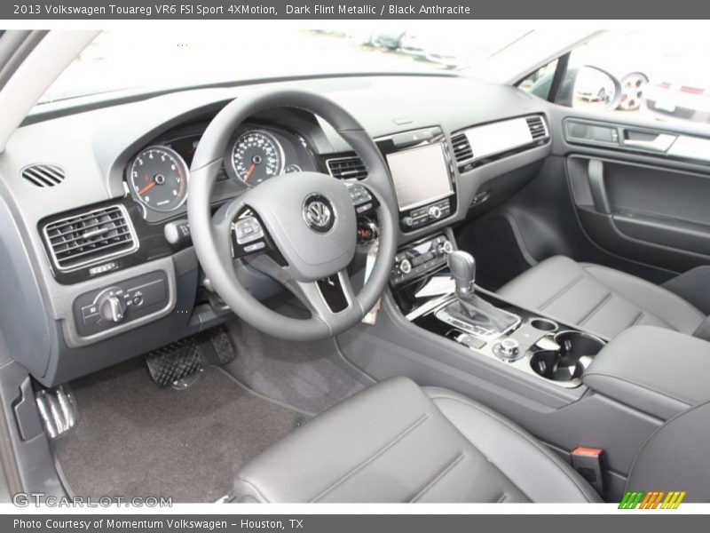 Dark Flint Metallic / Black Anthracite 2013 Volkswagen Touareg VR6 FSI Sport 4XMotion