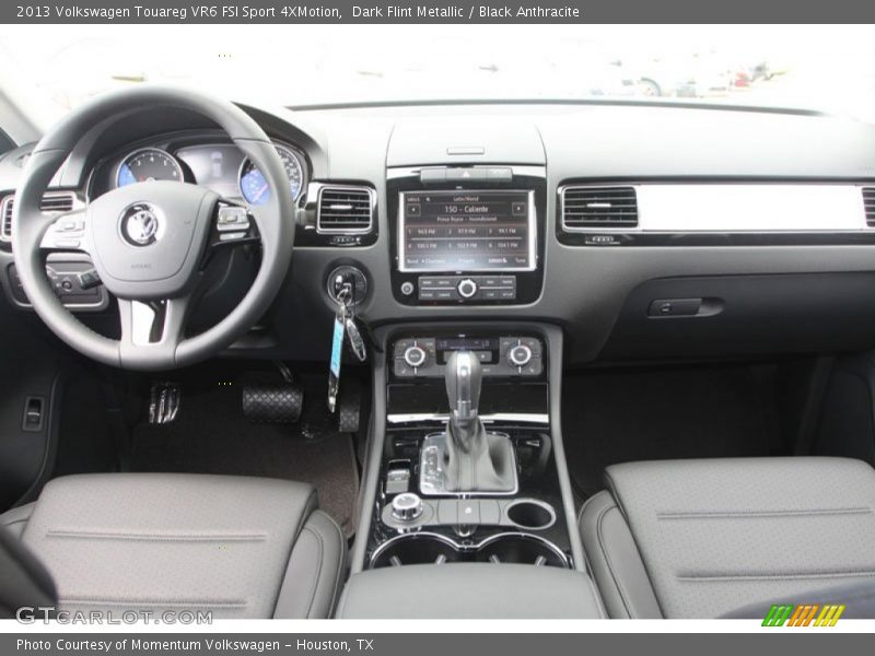 Dark Flint Metallic / Black Anthracite 2013 Volkswagen Touareg VR6 FSI Sport 4XMotion