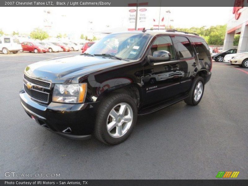 Black / Light Cashmere/Ebony 2007 Chevrolet Tahoe LTZ