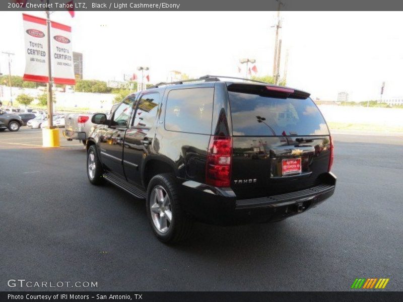 Black / Light Cashmere/Ebony 2007 Chevrolet Tahoe LTZ