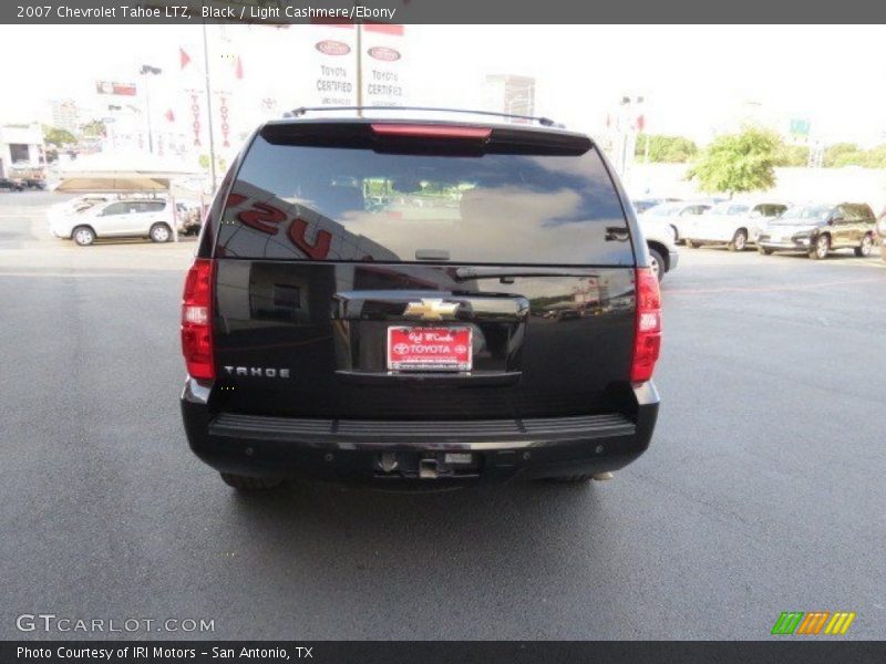 Black / Light Cashmere/Ebony 2007 Chevrolet Tahoe LTZ