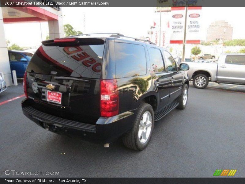 Black / Light Cashmere/Ebony 2007 Chevrolet Tahoe LTZ