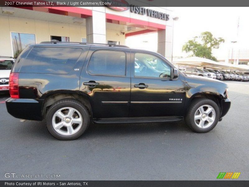 Black / Light Cashmere/Ebony 2007 Chevrolet Tahoe LTZ