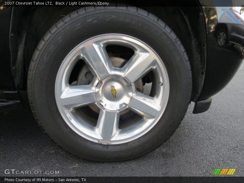 Black / Light Cashmere/Ebony 2007 Chevrolet Tahoe LTZ