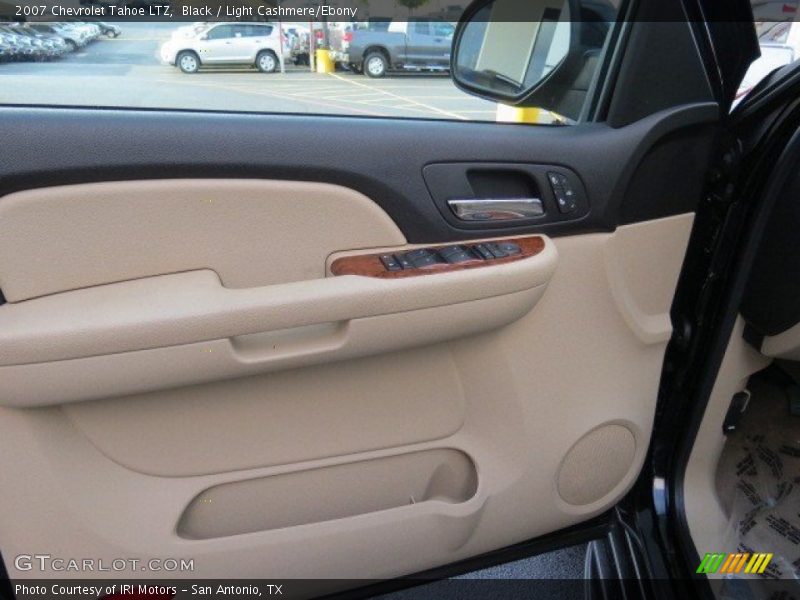 Black / Light Cashmere/Ebony 2007 Chevrolet Tahoe LTZ
