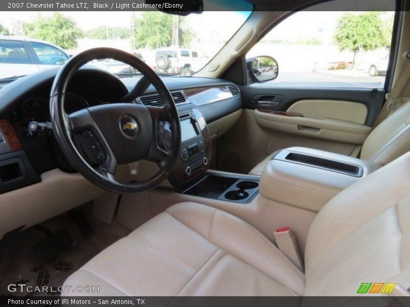 Black / Light Cashmere/Ebony 2007 Chevrolet Tahoe LTZ
