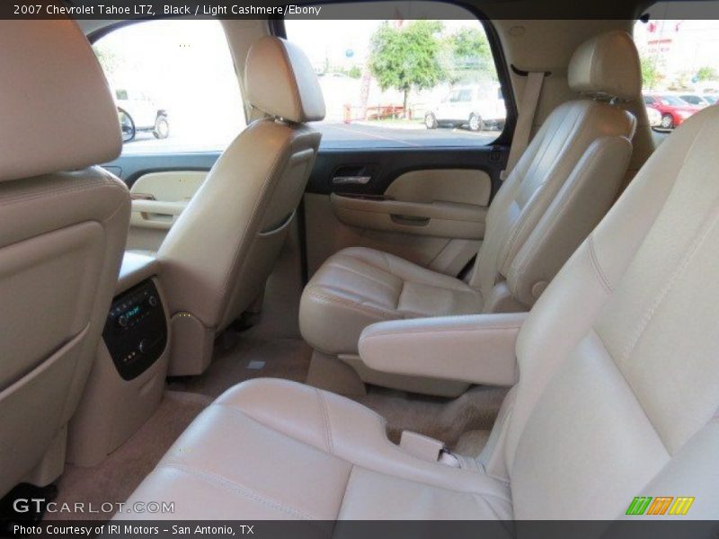 Black / Light Cashmere/Ebony 2007 Chevrolet Tahoe LTZ