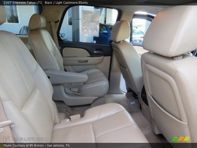 Black / Light Cashmere/Ebony 2007 Chevrolet Tahoe LTZ