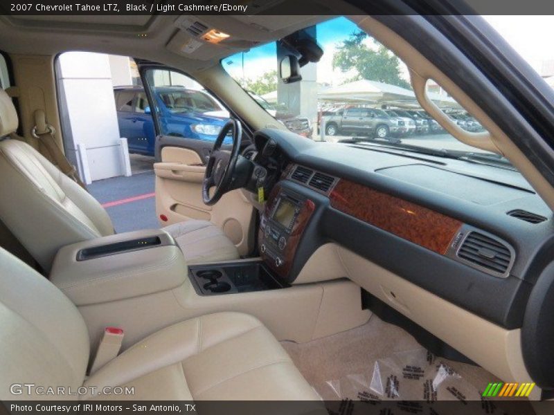 Black / Light Cashmere/Ebony 2007 Chevrolet Tahoe LTZ