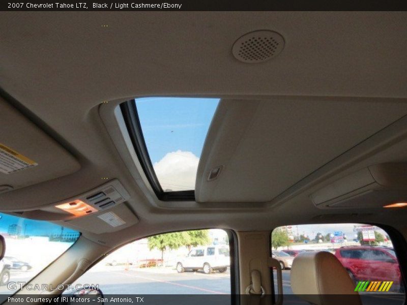 Black / Light Cashmere/Ebony 2007 Chevrolet Tahoe LTZ