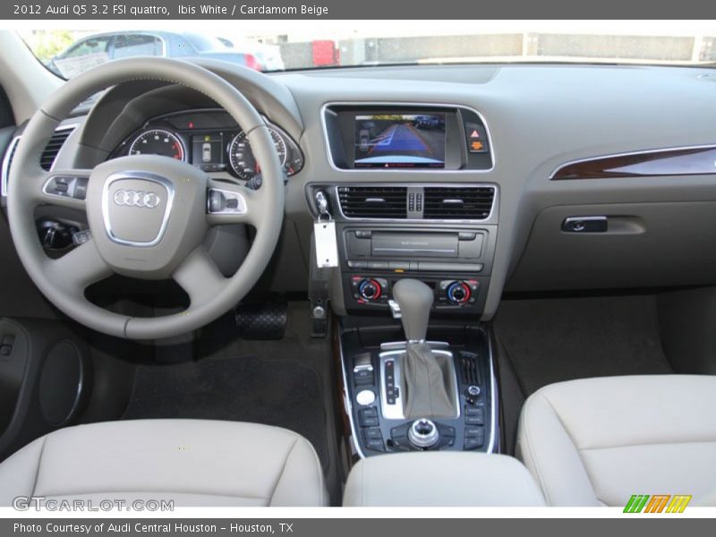 Ibis White / Cardamom Beige 2012 Audi Q5 3.2 FSI quattro