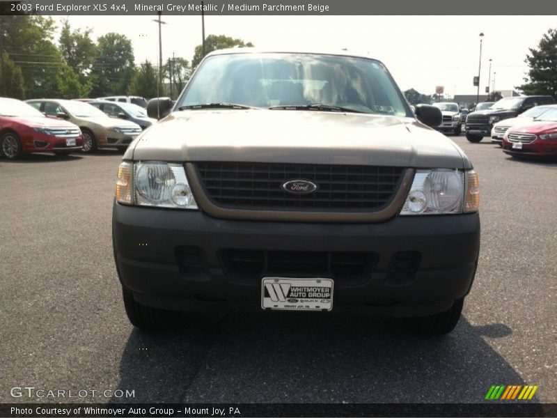 Mineral Grey Metallic / Medium Parchment Beige 2003 Ford Explorer XLS 4x4