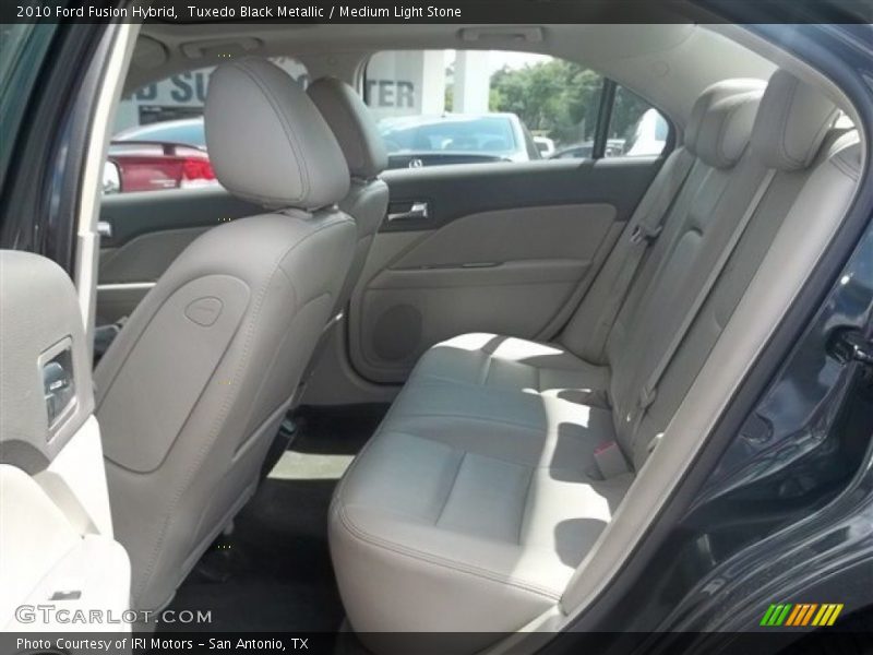 Tuxedo Black Metallic / Medium Light Stone 2010 Ford Fusion Hybrid