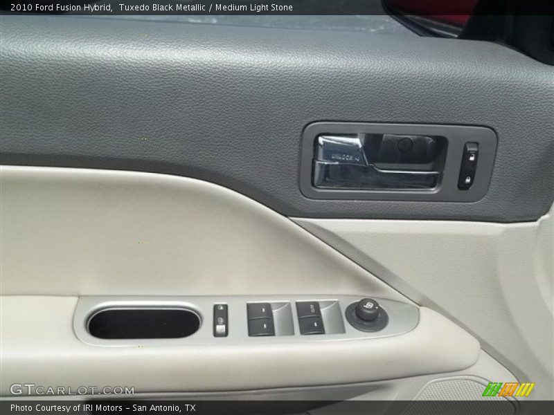 Tuxedo Black Metallic / Medium Light Stone 2010 Ford Fusion Hybrid