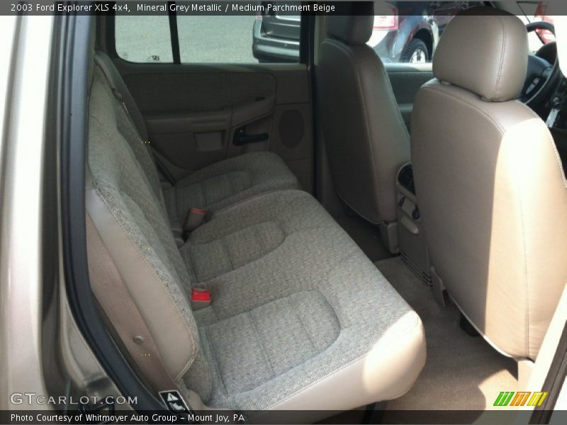 Rear Seat of 2003 Explorer XLS 4x4