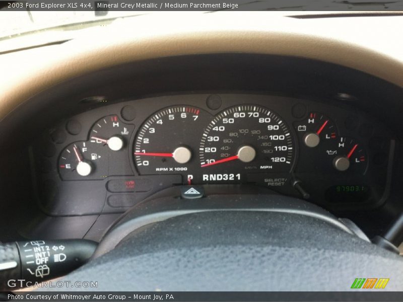  2003 Explorer XLS 4x4 XLS 4x4 Gauges