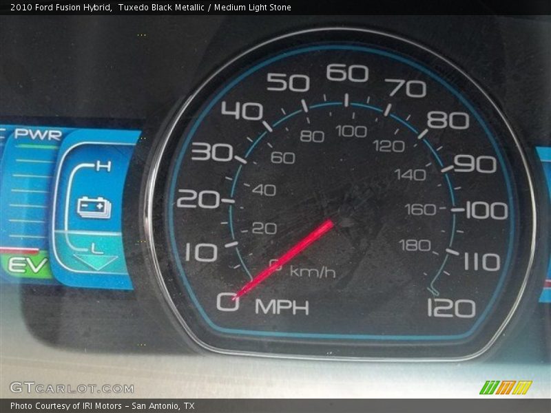 Tuxedo Black Metallic / Medium Light Stone 2010 Ford Fusion Hybrid
