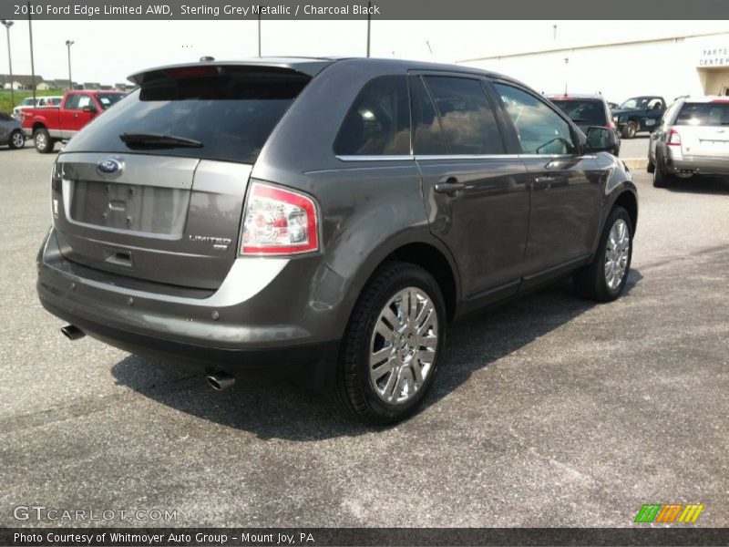 Sterling Grey Metallic / Charcoal Black 2010 Ford Edge Limited AWD