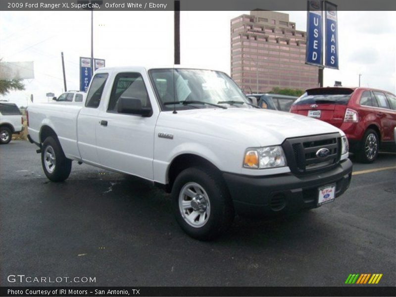 Oxford White / Ebony 2009 Ford Ranger XL SuperCab