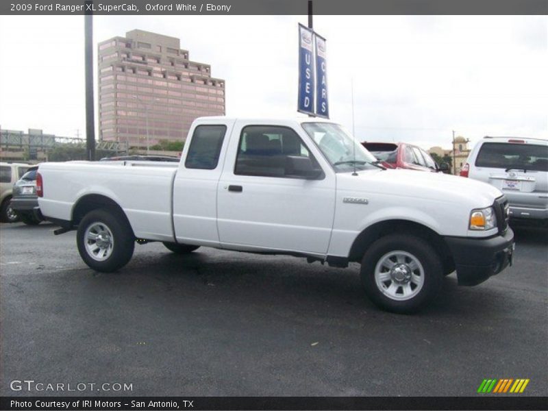 Oxford White / Ebony 2009 Ford Ranger XL SuperCab