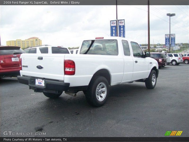 Oxford White / Ebony 2009 Ford Ranger XL SuperCab