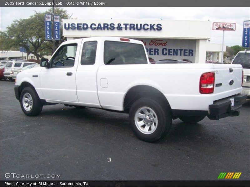 Oxford White / Ebony 2009 Ford Ranger XL SuperCab