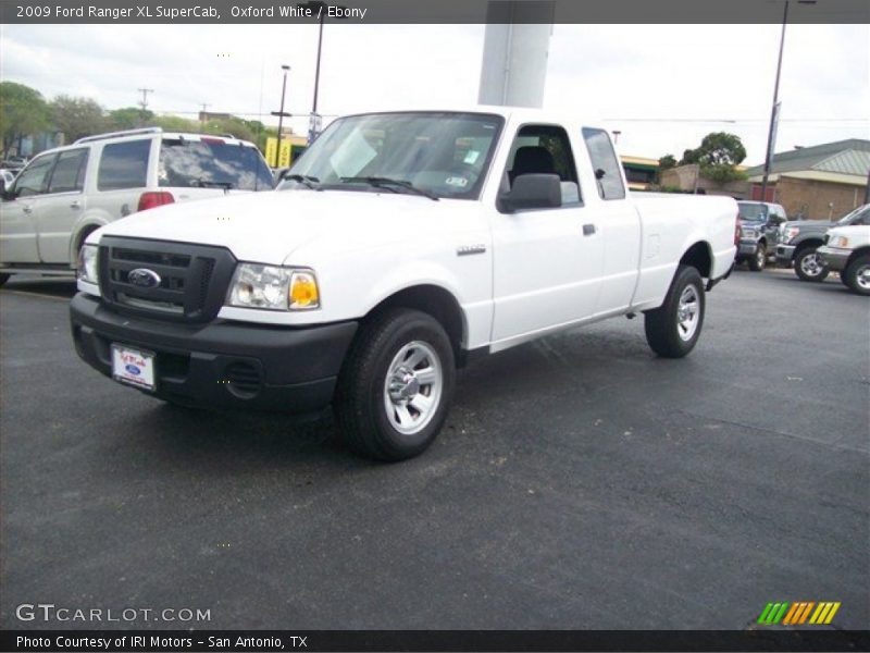 Oxford White / Ebony 2009 Ford Ranger XL SuperCab