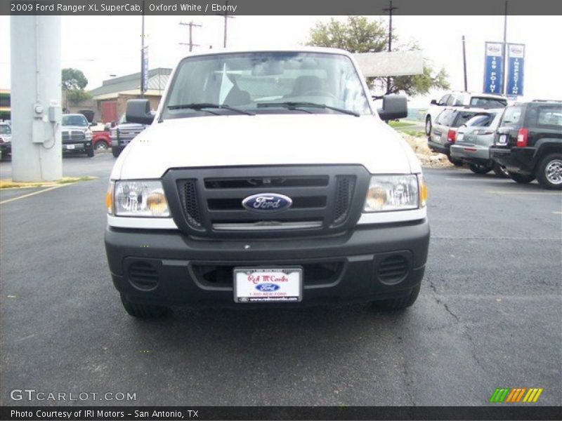 Oxford White / Ebony 2009 Ford Ranger XL SuperCab