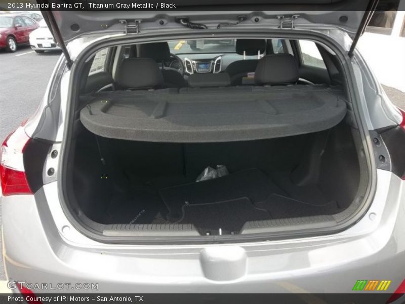 Titanium Gray Metallic / Black 2013 Hyundai Elantra GT