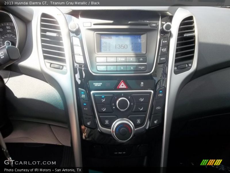Titanium Gray Metallic / Black 2013 Hyundai Elantra GT
