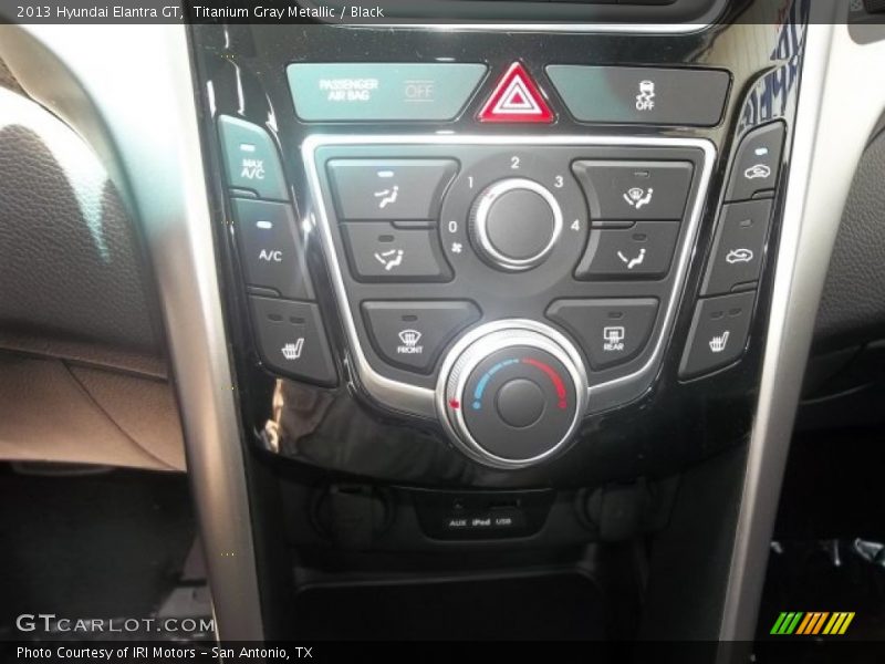 Titanium Gray Metallic / Black 2013 Hyundai Elantra GT