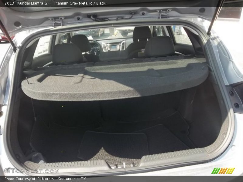 Titanium Gray Metallic / Black 2013 Hyundai Elantra GT