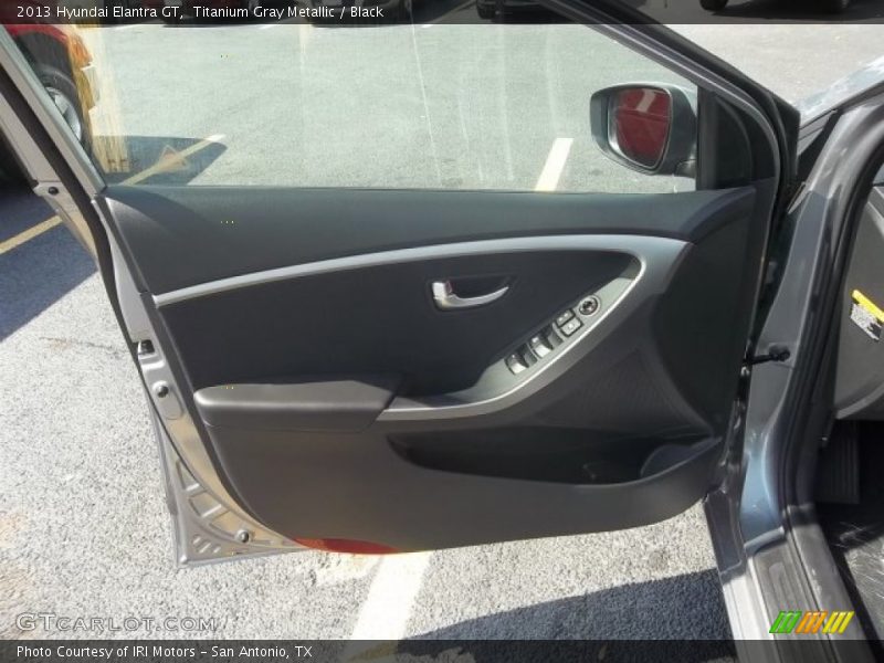 Titanium Gray Metallic / Black 2013 Hyundai Elantra GT