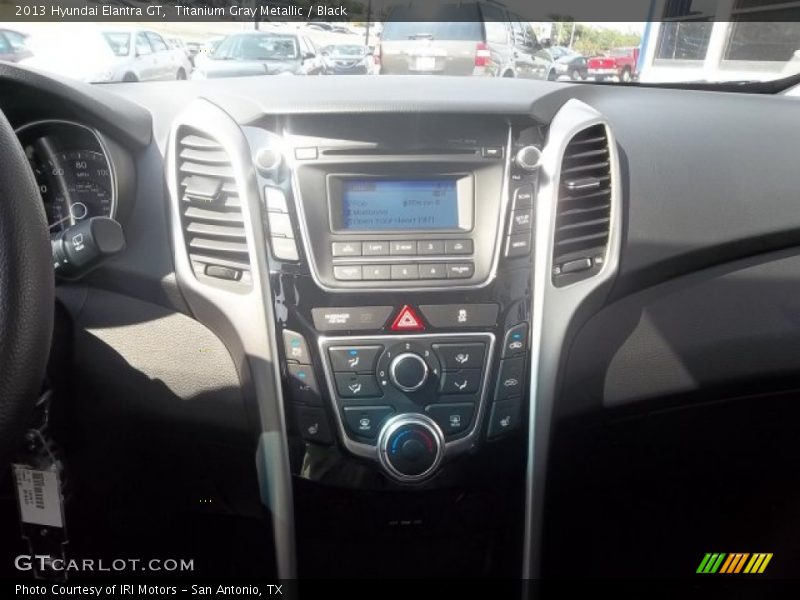 Titanium Gray Metallic / Black 2013 Hyundai Elantra GT