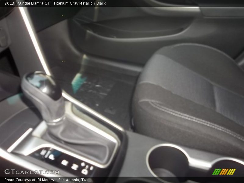 Titanium Gray Metallic / Black 2013 Hyundai Elantra GT