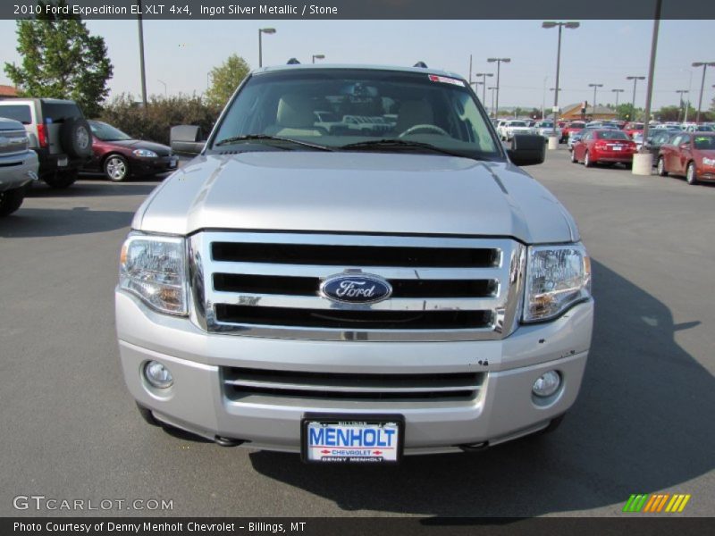 Ingot Silver Metallic / Stone 2010 Ford Expedition EL XLT 4x4