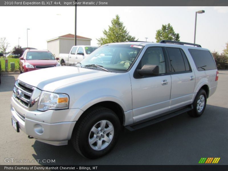 Ingot Silver Metallic / Stone 2010 Ford Expedition EL XLT 4x4